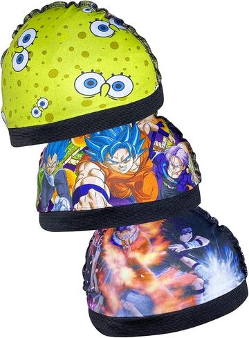 Stocking Wave Caps,Elastic Wave Cap Pack for Mens Women 360/540/720 Waves,Good Compression for Waves Build in Saudi Arabia