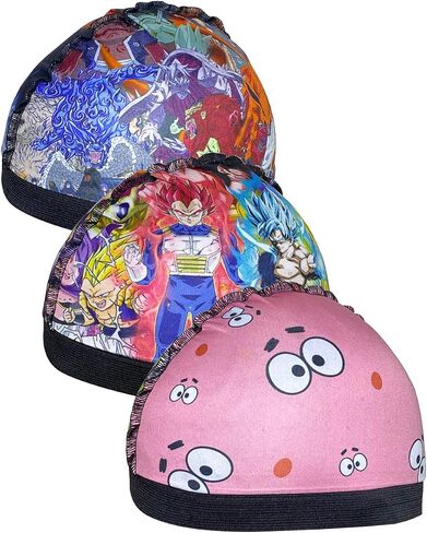 Stocking Wave Caps,Elastic Wave Cap Pack for Mens Women 360/540/720 Waves,Good Compression for Waves Build in Saudi Arabia