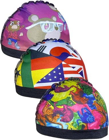 Stocking Wave Caps,Elastic Wave Cap Pack for Mens Women 360/540/720 Waves,Good Compression for Waves Build in Saudi Arabia