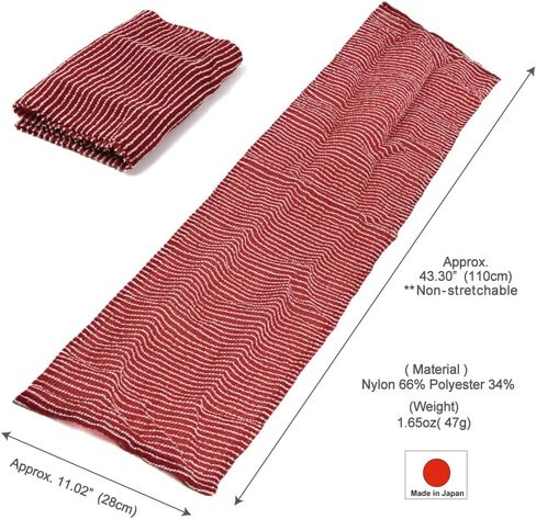 Exfoliating Washcloth [Made in Japan] Extra Long Exfoliating Towel Special Texture Makes Fluffy Foam Lather, Back Scrubber, Dead Skin Cell Remover, Loofah for Women and Men (2pcs Set(Black, Red)) in Kuwait