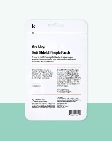 The Klog Soft Shield Pimple Patch, 2 Patch Sizes, Pack of 3 (126 Patches) in Saudi Arabia
