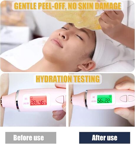 Jelly Mask for Facial Professional - 24K Gold Anti-Aging & Firming Hydrojelly Mask Powder, Hydrating Brighten Jelly Face Mask Skin Care, Natural Gel Peel Off Mask for Spa Salon Vajacial Mask 17.6Fl Oz in Kuwait