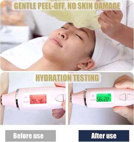 Jelly Mask for Facial Professional - 24K Gold Anti-Aging & Firming Hydrojelly Mask Powder, Hydrating Brighten Jelly Face Mask Skin Care, Natural Gel Peel Off Mask for Spa Salon Vajacial Mask 17.6Fl Oz in Saudi Arabia