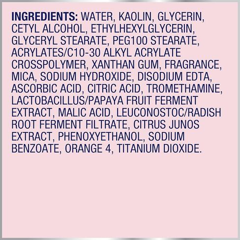 Bioré Brightening Clay Mask, to Improve Skin Tone and Texture, for All Skin Types, 1.69 Fluid Ounces in Kuwait