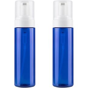 موزع صابون رغوي من قطعتين، زجاجات مضخة رغوية فارغة، زجاجة رغوة بلاستيكية شفافة فارغة قابلة لاعادة الملء لتنظيف السفر وتغليف مستحضرات التجميل (200 مل) in Kuwait