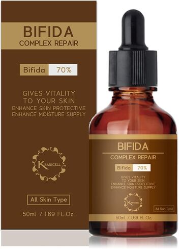 KRANICELL Bifida Complex 70% + Galactomyces 20%+ Niacinamide 2% + Hyaluronic Acid 2% Face Serum 1.7Fl oz with Ceramide for Skin Protective Layer by Moisturizing | Korean Skin Care Face Oil- Anti Aging, Skin Tone Balancing, Nourishing & Soothing, in Saudi Arabia