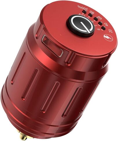 Wormhole Tattoo Power Battery Wireless Tattoo Power Supply for Tattoo Pen 1350MAH Tattoo Power Bank RCA Connector Rechargeable USB WB09-B in Kuwait