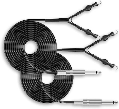 ITATOO 2 قطعة حبال الوشم كليب سيليكون لينة 5.9 قدم 1.8 متر الوشم كليب الحبل لآلة الوشم إمدادات الطاقة الوشم سلك أسود in Kuwait