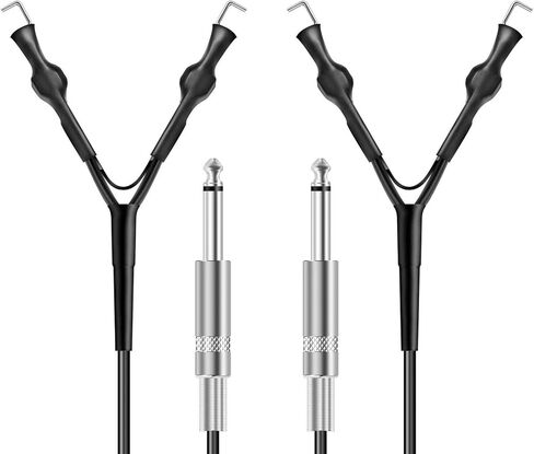 ITATOO 2 قطعة حبال الوشم كليب سيليكون لينة 5.9 قدم 1.8 متر الوشم كليب الحبل لآلة الوشم إمدادات الطاقة الوشم سلك أسود in Kuwait