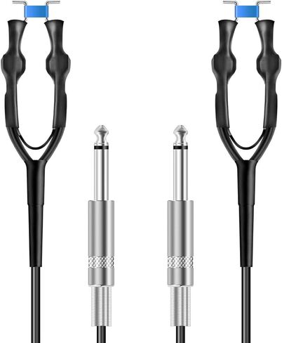 ITATOO 2 قطعة حبال الوشم كليب سيليكون لينة 5.9 قدم 1.8 متر الوشم كليب الحبل لآلة الوشم إمدادات الطاقة الوشم سلك أسود in Kuwait