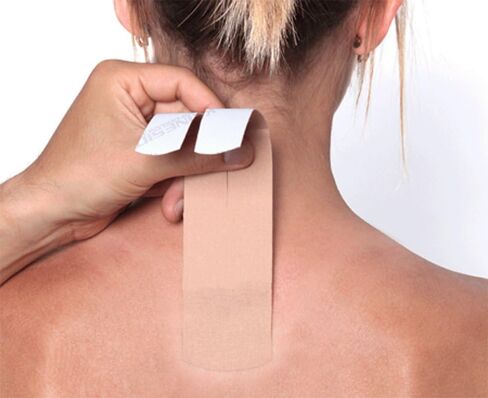 Kinesio Tape - Pre-Cut Back Support - Optimized Athletic Tape Strips in Kuwait