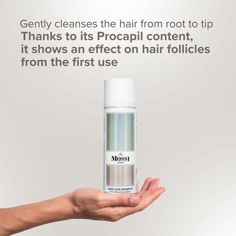 The Mossi London Hair Loss Shampoo for Thinning Hair ; Hair Growth Shampoo for All Hair Types 6.7 Fl Oz (200ml) in Saudi Arabia