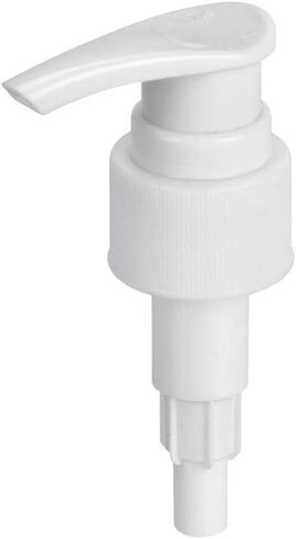 Green Row Universal 24MM (0.94" inches) Lotion Pump Dispenser Smooth for Shampoo, Conditioner, Gel, Body Wash, etc, for 1 Liter/33.8 Ounce/1000ml Bottles, Set of 2 (White) in Saudi Arabia