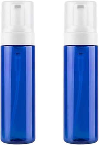 موزع صابون رغوي من قطعتين، زجاجات مضخة رغوية فارغة، زجاجة رغوة بلاستيكية شفافة فارغة قابلة لاعادة الملء لتنظيف السفر وتغليف مستحضرات التجميل (200 مل) in Kuwait