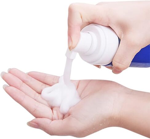 موزع صابون رغوي من قطعتين، زجاجات مضخة رغوية فارغة، زجاجة رغوة بلاستيكية شفافة فارغة قابلة لاعادة الملء لتنظيف السفر وتغليف مستحضرات التجميل (200 مل) in Kuwait