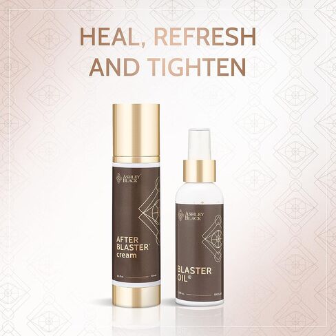 Blaster Oil & Cream by Ashley Black - Help Firm, Tighten Skin Tone, Anti-Cellulite FasciaBlasting Twin Pack in Saudi Arabia