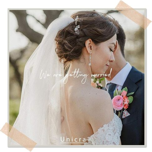 Unicra Bride Wedding Crystal Hair Pins Leaf Bridal Rose Gold Hair Pieces Wedding Pearl Hair Accessories for Women and Girls Pack of 3 in Saudi Arabia