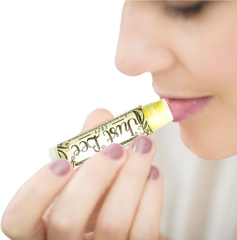 100% Natural Beeswax Lip Balm with Organic Oils (Cool Peppermint, 4 pack) in Kuwait