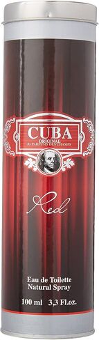 Cuba Magnum Red By Cuba For Men, Eau De Toilette Spray, 4.2-Ounce Bottle,152257 in Saudi Arabia