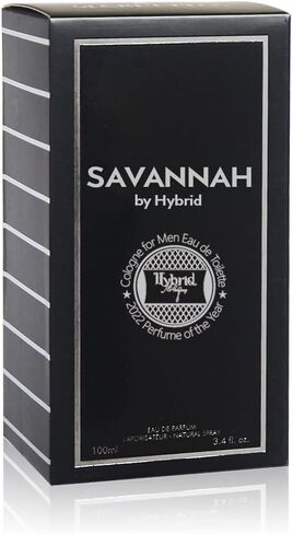 Hybrid & Company SAVANNAH Cologne for Men Eau De Toilette Natural Spray Masculine Scent 3.4 Fl Oz in Kuwait