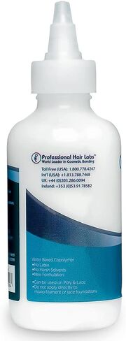 GHOSTBOND Platinum Water Resistant Wig Glue for Extreme Heat - 1.3oz - Hair Replacement Adhesive for Poly and Lace Wigs. Invisible Bonding Hair Glue - Strong Hold Lace Front Glue in Saudi Arabia