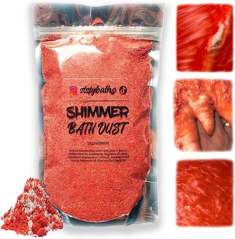 Stsfybaths Black Cherry Shimmer Bath Bomb in A Bag - Handmade Black Cherry Scented Bath Bombs for Women, Kids and Men - Bulk Bathbomb Fizzies Perfect for Boys and Girls All Ages (Black, Small) in Saudi Arabia