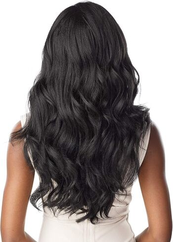 شعر مستعار Sensationnel WHAT LACE مقاس 13 × 6 - شعر صناعي Cloud 9 مربوط يدويًا، شعر مستعار طبيعي مقصوص مسبقًا، دانتيل أمامي - Whatlace KIYARI (1B) in Kuwait
