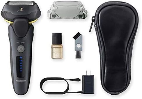 Panasonic Arc5 Electric Razor for Men ES-LV67-K + Replacement Outer Foil WES9173P, Wet Dry 5-Blade Shaver with Intelligent Shave Sensor and 16D Flexible Pivoting Head, ES-AM67-K, Black in Saudi Arabia
