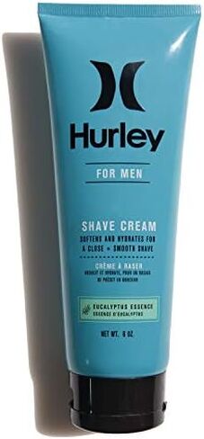 Hurley Men's Shaving Cream - Softens and Hydrates with Aloe Extract and Vitamin E in Saudi Arabia