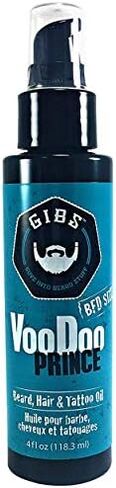 GIBS Beard, Hair & Tattoo Oil - Softens & Strengthens Beard Growth, Moisturizes Skin (4 Scents, 2 Sizes) in Saudi Arabia
