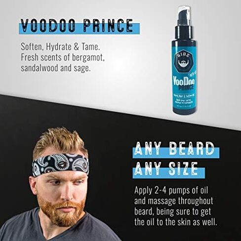 GIBS Beard, Hair & Tattoo Oil - Softens & Strengthens Beard Growth, Moisturizes Skin (4 Scents, 2 Sizes) in Saudi Arabia