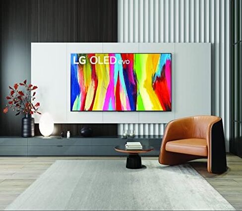 LG C2 Series 42-Inch Class OLED evo Smart TV OLED42C2PUA, 2022 - AI-Powered 4K TV, Alexa Built-in in Kuwait