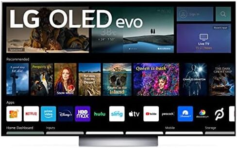 LG C2 Series 42-Inch Class OLED evo Smart TV OLED42C2PUA, 2022 - AI-Powered 4K TV, Alexa Built-in in Kuwait