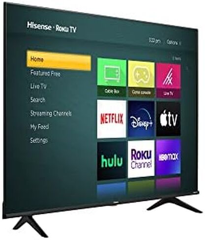 Hisense 55-Inch Class R6 Series Dolby Vision HDR 4K UHD Roku Smart TV with Alexa Compatibility (55R6G, 2021 Model) in Kuwait