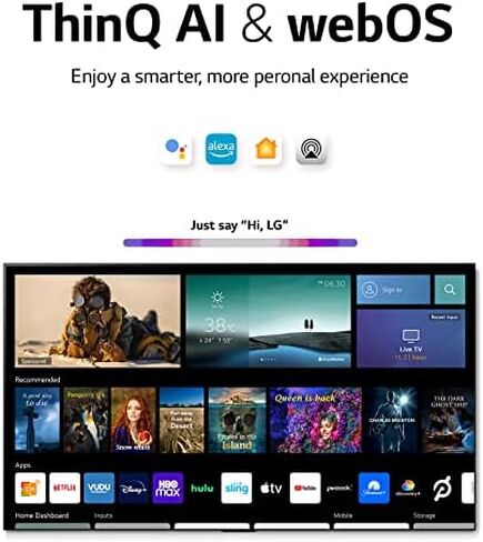 تلفزيون LG B2 Series 65 بوصة OLED الذكي OLED65B2PUA، 2022 - مدعوم بالذكاء الاصطناعي 4K، Alexa مدمج in Saudi Arabia