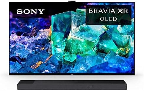 تلفزيون سوني 65 بوصة 4K الترا اتش دي سلسلة A95K: تلفزيون BRAVIA XR QD-OLED الذكي جوجل مع دولبي فيجن HDR، بلوتوث، واي فاي، USB، إيثرنت، HDMI وميزات حصرية لجهاز بلاي ستيشن 5 XR65A95K- 2022 موديل in Kuwait