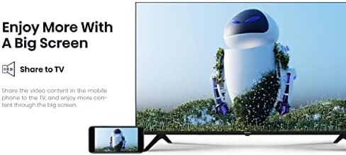 Hisense A4 Series 32-Inch Class HD Smart Android TV with DTS Virtual X, Game & Sports Modes, Chromecast Built-in, Alexa Compatibility (32A4H, 2022 New Model) ,Black in Saudi Arabia