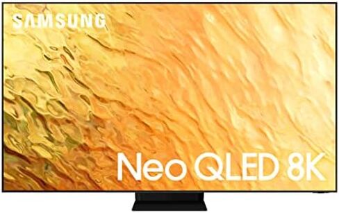 سامسونج 75 بوصة فئة Neo QLED 8K QN800B Series Mini LED Quantum HDR 32x، Dolby Atmos، صوت تتبع الكائنات +، زاوية عرض فائقة، تلفزيون ذكي مع Alexa مدمج (QN75QN800BFXZA، موديل 2022) in Kuwait