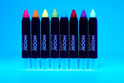 Neon UV Paint Stick Body Crayon for the Face & Body – Black in Kuwait