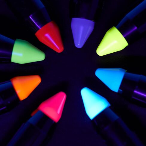 Neon UV Paint Stick Body Crayon for the Face & Body – Black in Kuwait