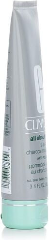 Clinique All About Clean 2-In-1 Charcoal Mask Plus Scrub Women 3.4 oz in Saudi Arabia