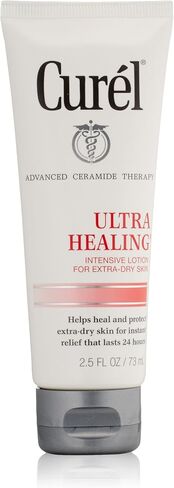 Curél Ultra Healing Intensive Moisturizer, 20 Ounce Body Lotion, with Advanced Ceramide Complex and Extra-strength Hydrating Agents, for Extra-Dry, Tight Skin (2 Pack) in Saudi Arabia