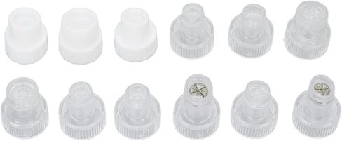 12pcs Facial Care Skin Beauty Tips Facial Dermabrasion Tip Microdermabrasion Spare Heads Microdermabrasion Tip Beauty Machine Tip for Skin Beauty in Saudi Arabia