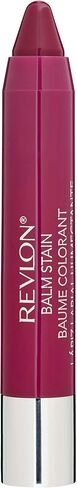 Revlon Lip Balm, Tinted Lip Stain, Face Makeup with Lasting Hydration, Infused with Shea Butter, Mango & Coconut Butter, Shimmer Finish, 055 Adore, 0.01 Oz in Kuwait