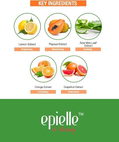Epielle Argan Makeup Remover Cleansing Wipes | 30 Count, 6-Pack | Gentle Daily Facial Towelettes for All Skin Types | Removes Dirt, Oil, & Makeup | Essential Korean Skincare in Kuwait