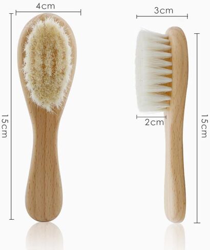 2 Pack 5.7" Bamboo Handle Dry Facial Cleansing Brush with Natural Boar Bristles, Face Brush Cleanser Skin Care Exfoliating Brush Scrubber. in Saudi Arabia