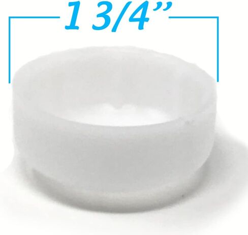 الحزمة: 6 أزواج من أغطية TuffCaps Walker Glide الفاخرة للاستخدام مع أطراف مطاطية (تباع بشكل منفصل) (رمادي) in Kuwait