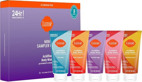 Lume Acidified Body Wash 5 Pack Mini Sampler' specified cannot be used as it conflicts with the value 'Lume Acidified Body Wash 5 Pack Mini Sampler - 24 Hour Odor Control - Removes Odor Better than Soap - Moisturizing Formula - SLS Free, Paraben Free - Sa in Saudi Arabia