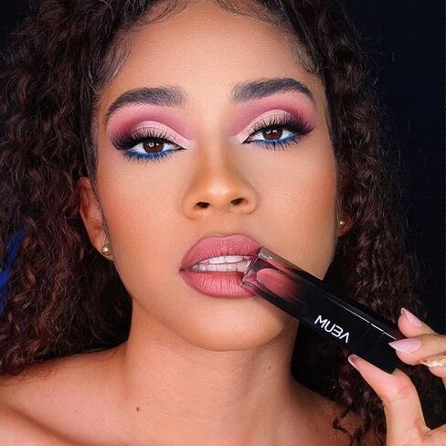 MUBA COSMETICS Liquid Lipstick - 24 Hour Waterproof Long Lasting, None- Transferable & High-Pigment Lip Makeup, Lipstick for Women - Liquid Lipsticks, Perfect Beauty Gifts (Bite Me) in Saudi Arabia