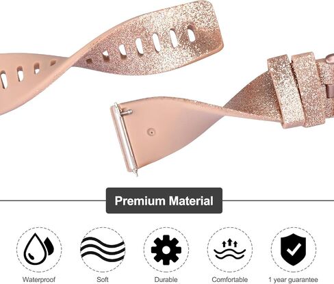 Tobfit Bands Compatible with Fitbit Versa 2 and Fitbit Versa/Versa Lite/Versa Special, Soft Replacement Sport Wristbands Accessories for Women Men in Kuwait